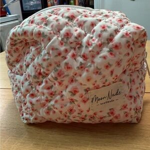 Moon Nude Quilted Floral Bag